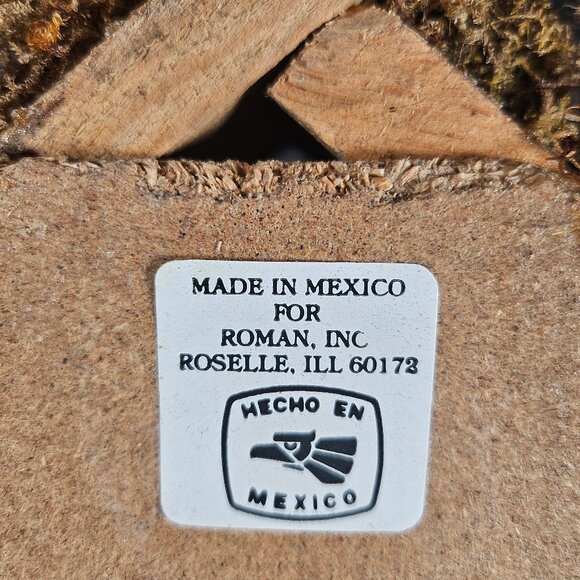 Vintage Fontanini For Roman Inc Wedding Creche Nativity Wood 16 Inch - Picture 6 of 11